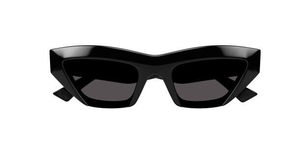 Bottega Veneta BV1219S 001 Black/Grey Cat Eye Women's Sunglasses