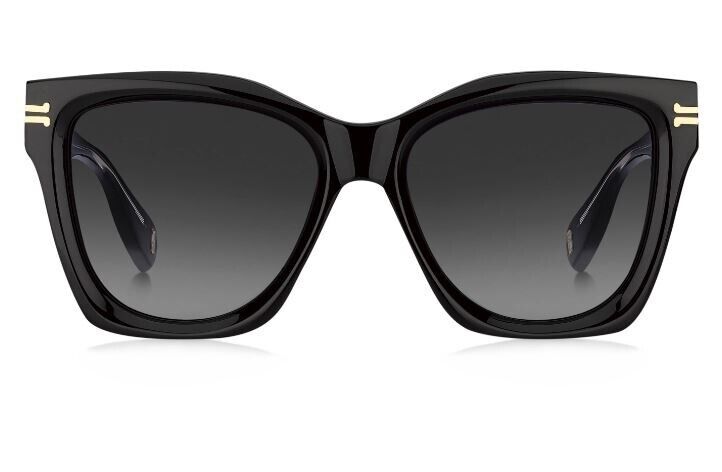 Marc Jacobs MJ/1000/S 0807/90 Black/Grey Gradient Square Women's Sunglasses