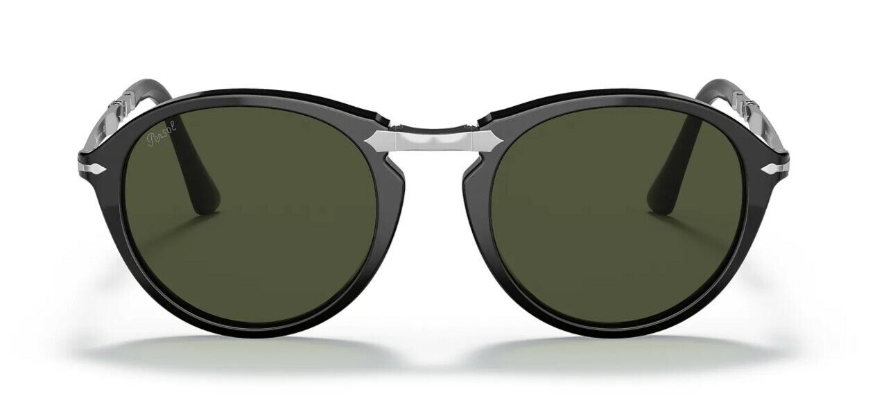 Persol 0PO 3274S 95/31 Black/Green Unisex Sunglasses