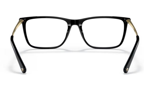 Versace 0VE3301 GB1  Black 56 mm Square Men's Eyeglasses