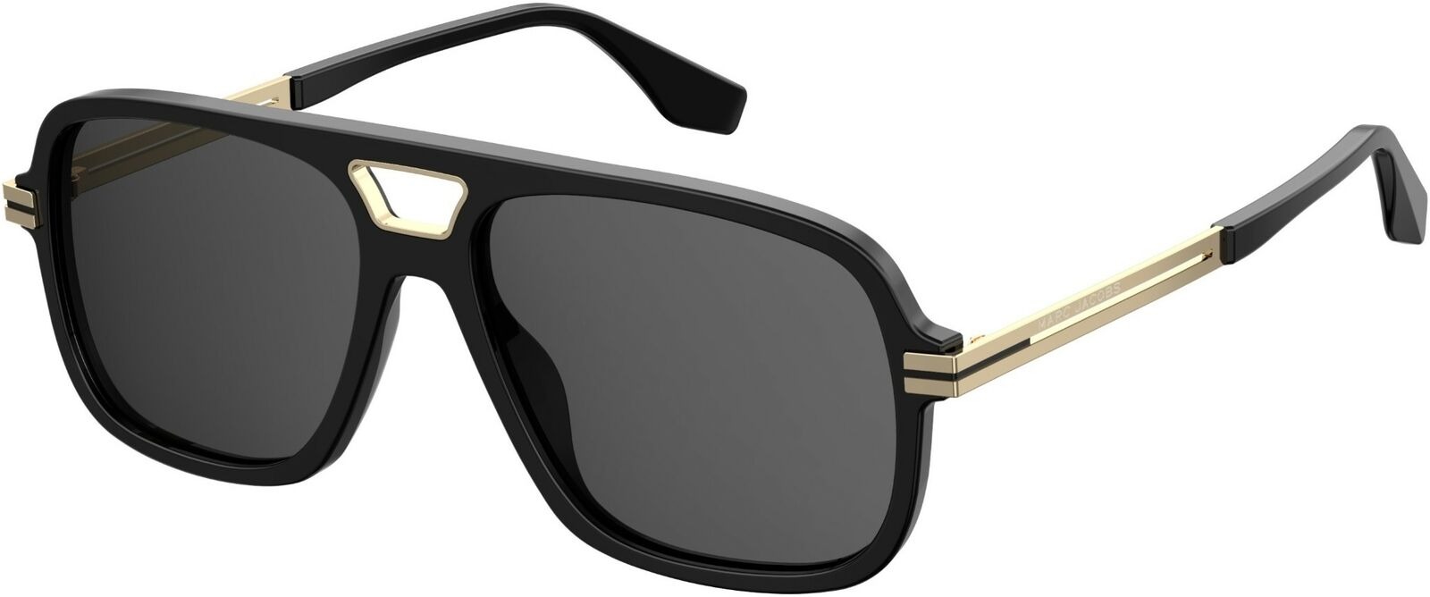Marc Jacobs Marc 415/S 02M2/IR Black Gold/Gray Men's Sunglasses