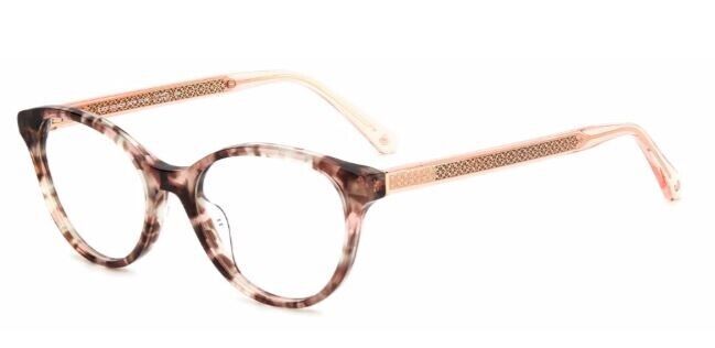 Kate Spade Irene 0HT8 Pink Havana Oval Women's Eyeglasses