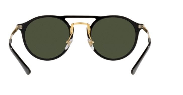 Persol 0PO3264S 95/31 Black Gold/Green Unisex Sunglasses