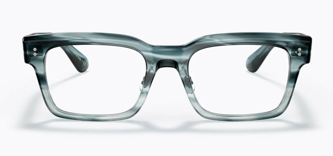 Oliver Peoples 0OV5470F Hollins 1704 Washed Lapis Rectangle Unisex Eyeglasses