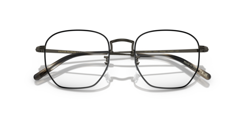 Oliver Peoples 0OV1331 Kierney 5321 Pewter/black Cat eye 51mm Men's Eyeglasses