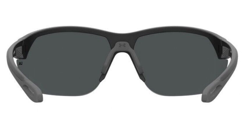 Under Armour UA-Compete 0003-KA Matte Black/Grey Rectangular Men's Sunglasses