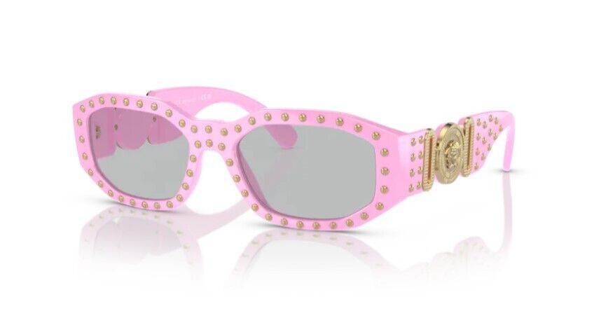 Versace 0VE4361 539687 Pink /Light Grey Square Men's Sunglasses
