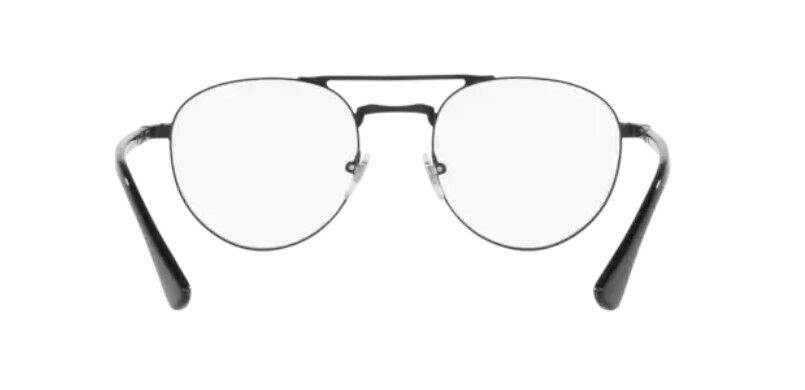 Persol 0PO2495V 1078 Black/Silver Unisex Eyeglasses