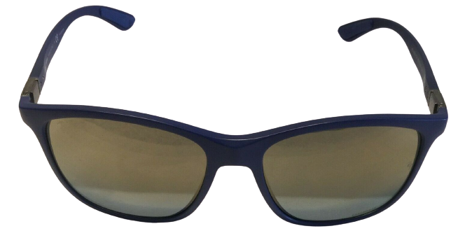 Ray Ban 0RB4330CH Chromance Polarized 6015J0 Sand Blue Sunglasses