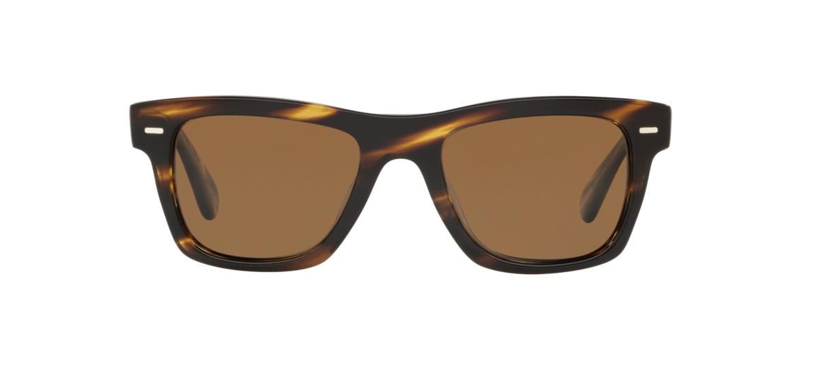 Oliver Peoples 0OV 5393SU OLIVER 100357 Havana/Brown Polarized Pillow Sunglasses