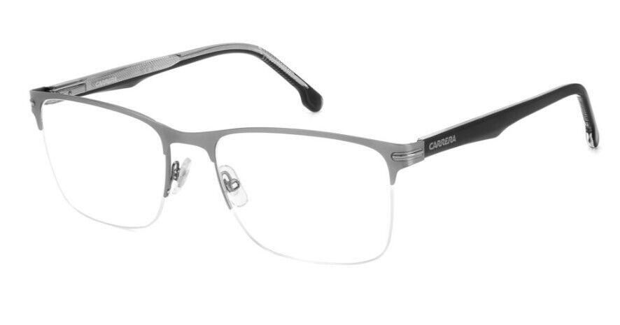 Carrera 291 0R80 Matte Ruthenium Rectangle Men's Eyeglasses