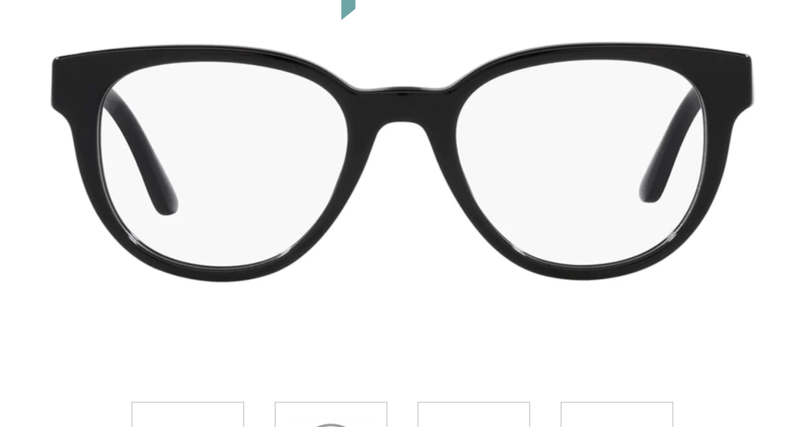Versace VE3317 GB1 Black Oval-Round 51mm Men's Eyeglasses