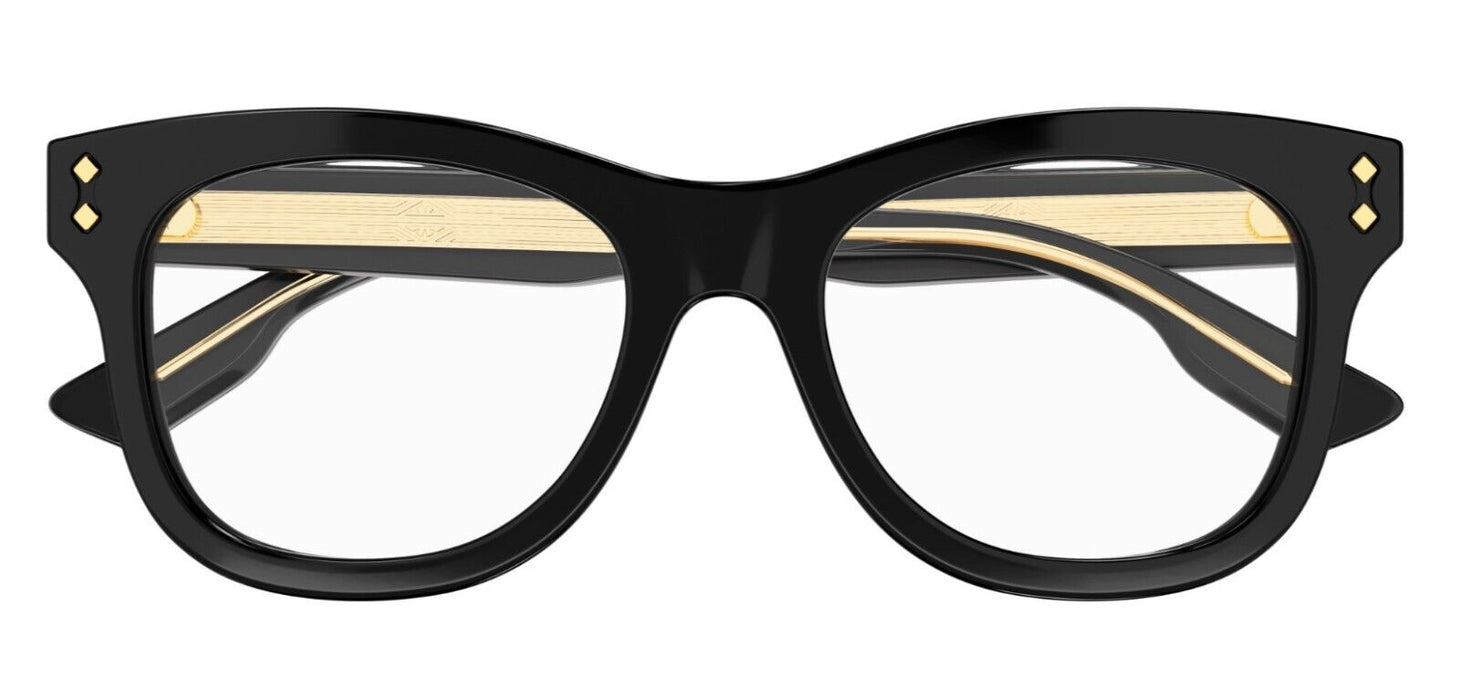 Gucci GG1086O 005 Black Soft Cat-Eye Women's Eyeglasses