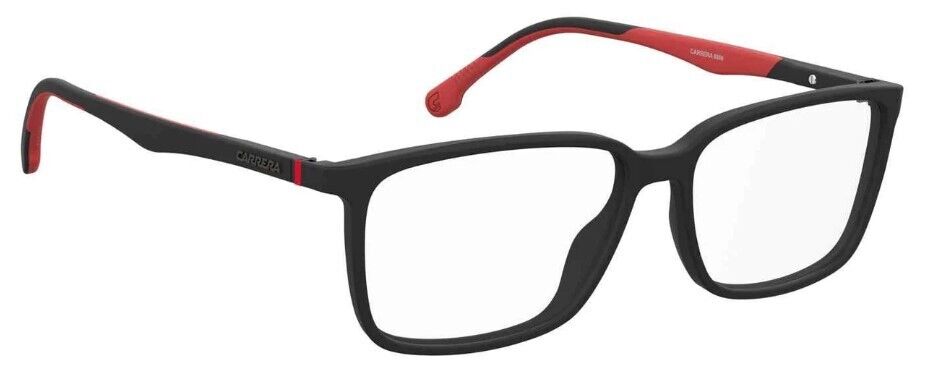Carrera Carrera 8856 0003 00 Matte Black Rectangular Men's Eyeglasses