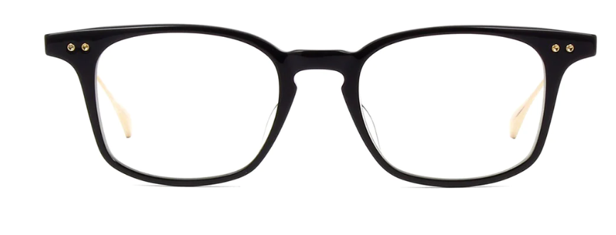 Dita Buckeye DRX 2072 D Black/Gold Rectangle Women's Eyeglasses