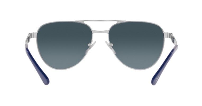 Persol 0PO1003S 518/S3 Silver/Blue Gradient Polarized Unisex Sunglasses