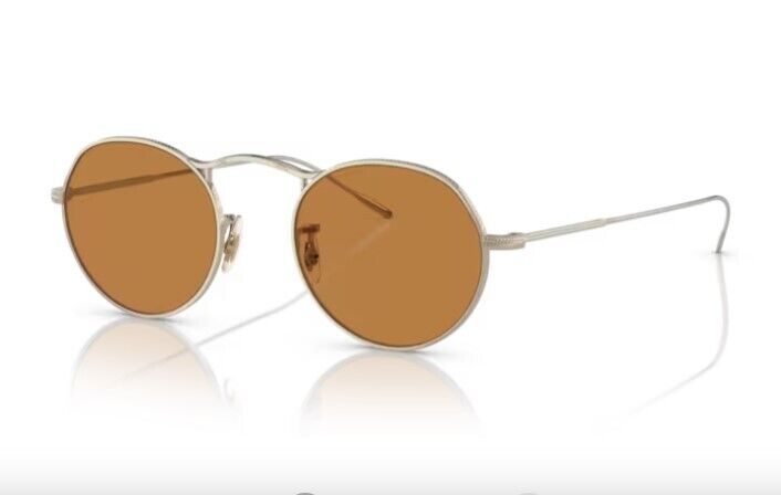 Oliver Peoples 0OV1220S M-4 30th 503553 Gold/Cognac 49mm Round Men's Sunglasses