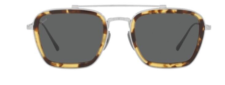 Persol 0PO5012ST 8014B1 Silver/Dark Grey  Unisex Sunglasses