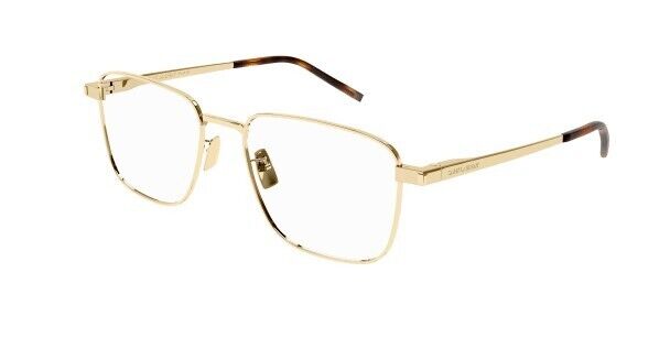 Saint Laurent SL 528 006 Gold Square Men's Eyeglasses
