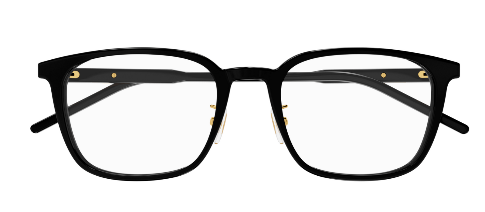 Gucci GG1465OA 001 Black Rectangular  Men's Eyeglasses