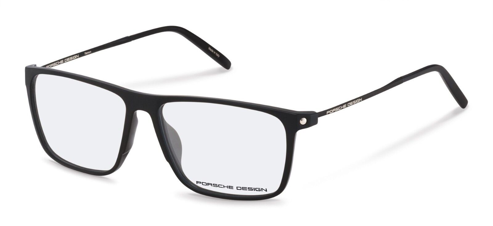 Porsche Design P 8334 A Black Eyeglasses