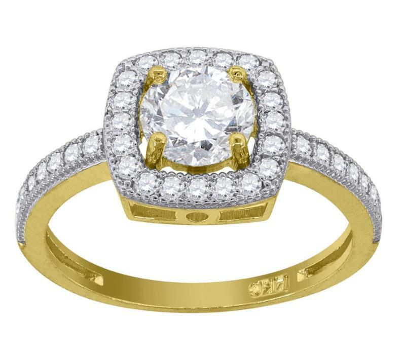 14kt Yellow Gold Diamond Womens Bridal Band Ring 1.25 Ct