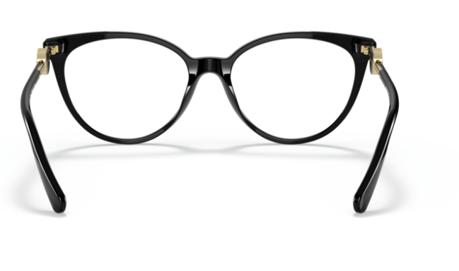 Versace 0VE3298B GB1 Black Round Women's Eyeglasses