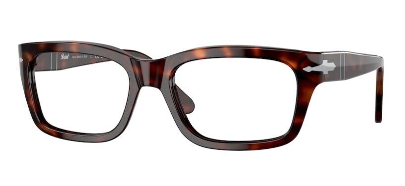 Persol 0PO3301V 24 Havana Rectangle Unisex Eyeglasses