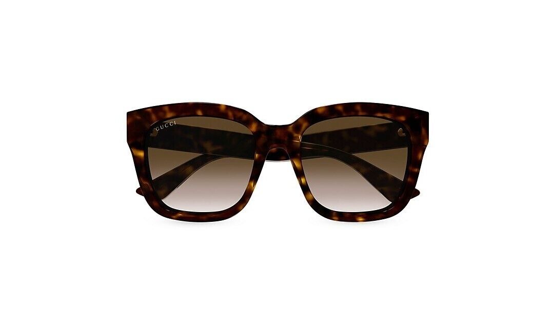 Gucci GG1338S 003 Havana / Gradient Brown  Square Women's Sunglasses