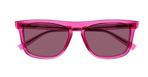 Saint Laurent SL 586 003 Fuchsia/Violet Square Men's Sunglasses
