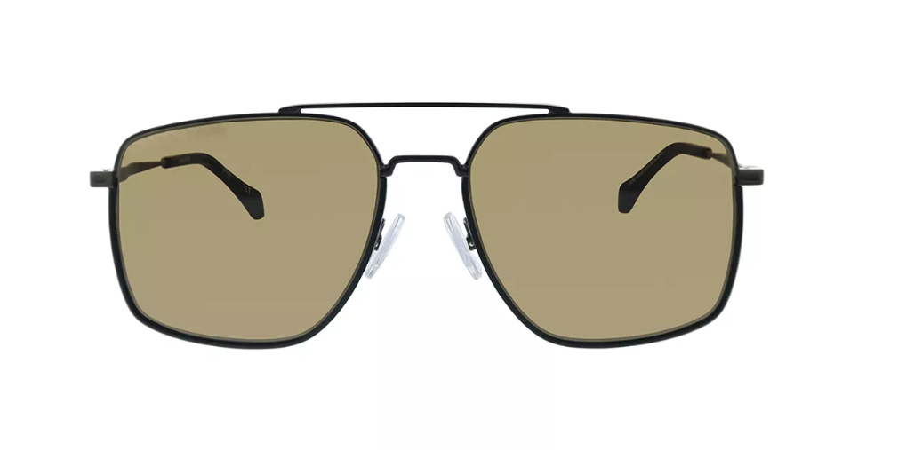 BOSS by Hugo 1091/S SVK Black/Brown Square Men's Sunglasses