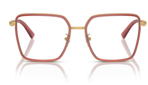 Versace VE1294D 1510 Opal bordeaux 55 MM Square Women's Eyeglasses