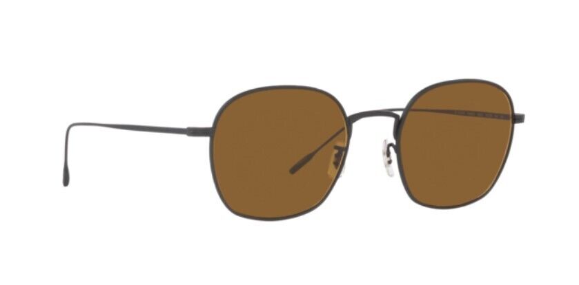 Oliver Peoples 0OV1307ST Ades 506253 Matte Black/True Brown Square Sunglasses