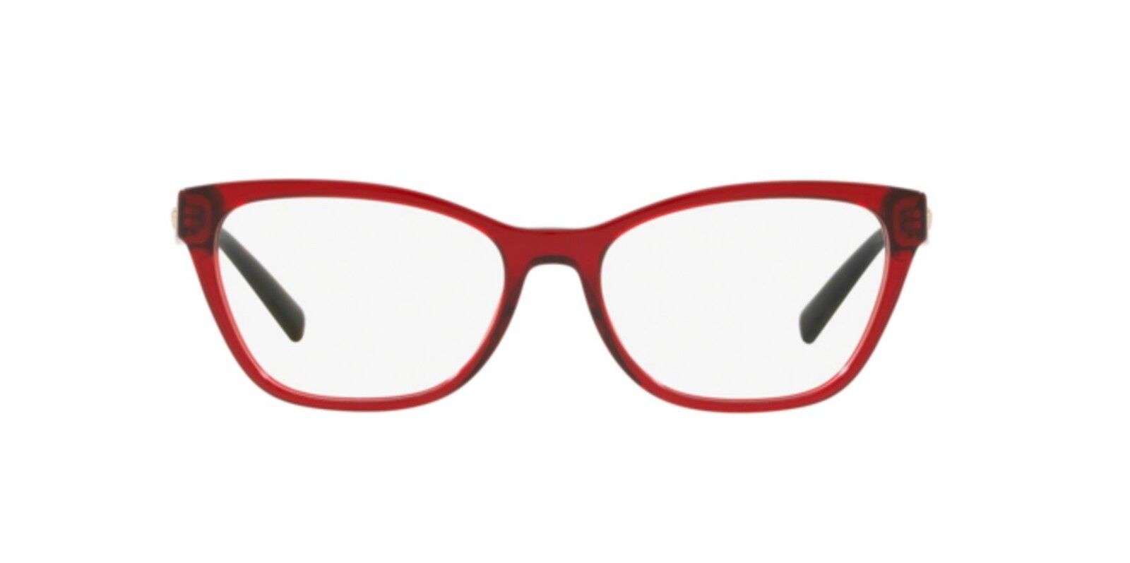 Versace 0VE 3265 388 TRANSPARENT RED Eyeglasses