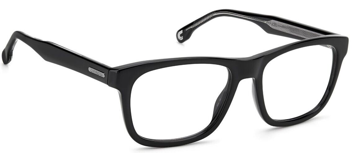 Carrera Carrera 249 0807 00 Black Rectangular Unisex Eyeglasses