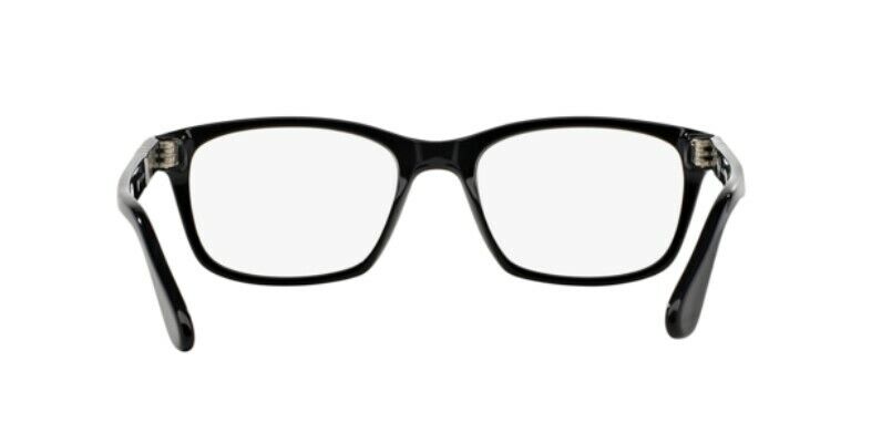 Persol 0PO3012V 95 Black/ Silver Square Men's Eyeglasses