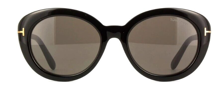 Tom Ford FT 1009 Lily-02 01A Shiny Black/Smoke Women's Sunglasses