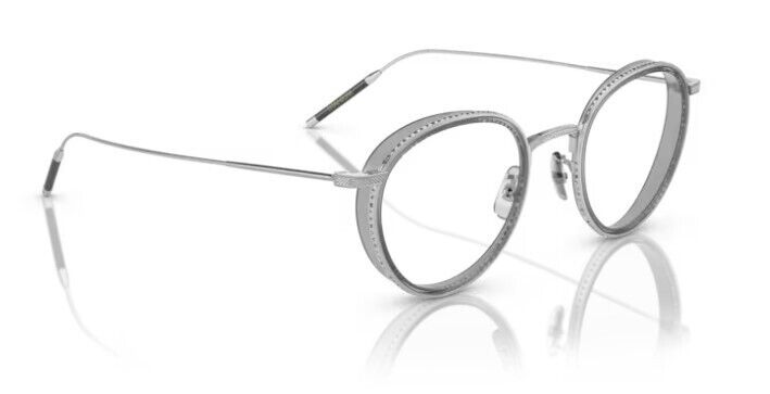 Oliver Peoples 0OV1318T TK 8 5254 Silver/Grey 48mm Round Men's Eyeglasses
