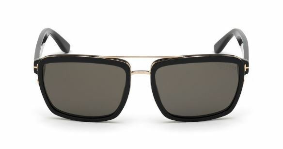 Tom Ford FT 0780 Anders 01D Black/Gray Polarized Men's Sunglasses