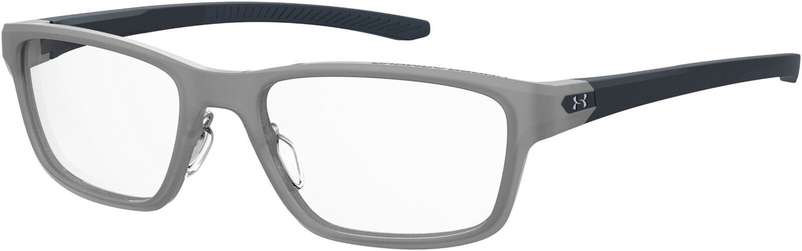 Under Armour Ua 5000/G 009V Gray Blue Rectangle Men's Eyeglasses