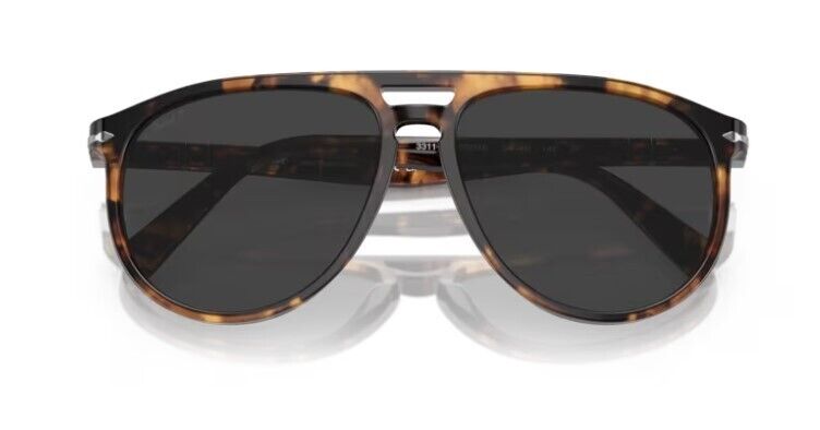 Persol 0PO3311S 110248 Honey tortoise/Black Polarized Unisex Sunglasses