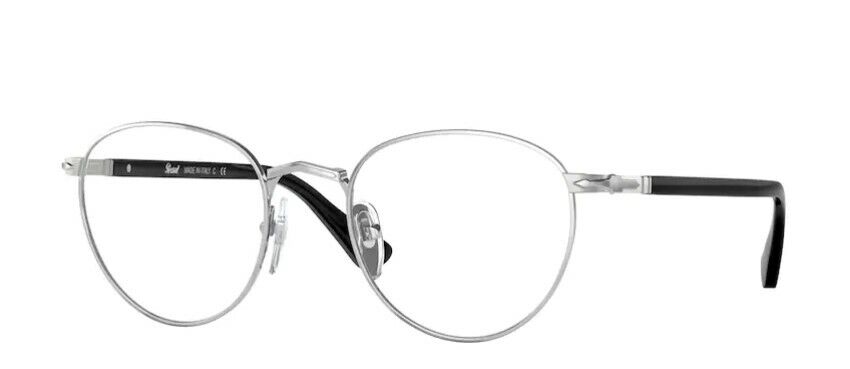 Persol 0PO2478V 518 Silver/ Black Unisex Eyeglasses