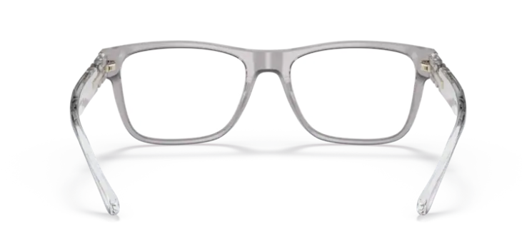Versace 0VE3303 593 Transparent grey  Rectangular Men's Eyeglasses