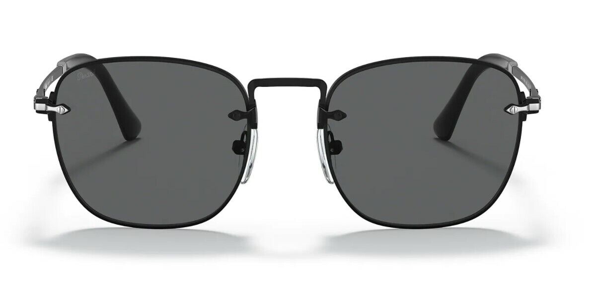 Persol 0PO 2490S 1078B1 Black/Dark Grey Men's Sunglasses
