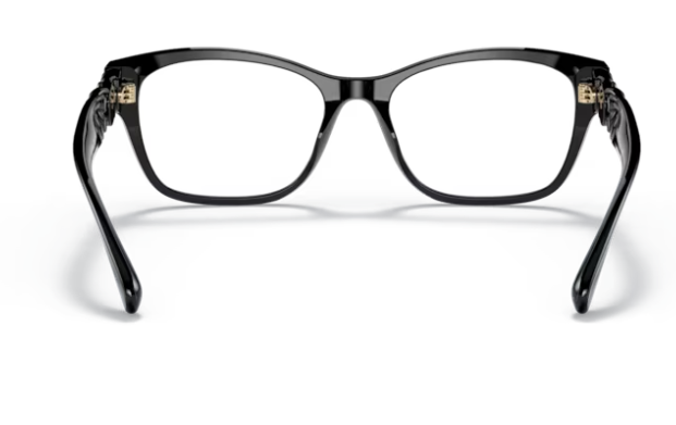 Versace  0VE3306 GB1 Black Squared Eye Women's Eyeglasses