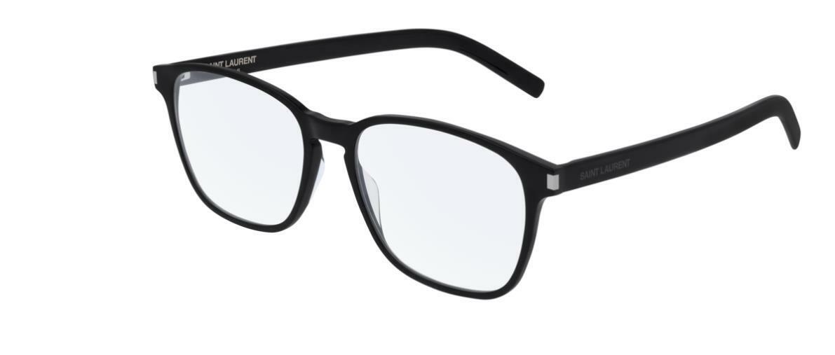 Saint Laurent SL 186-B Slim 001 Black Eyeglasses