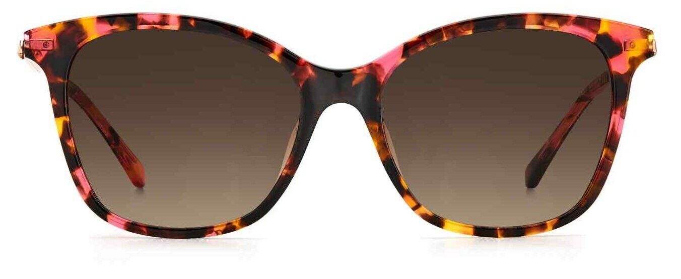 Kate Spade Dalila/S 0086/HA-Havana/Brown Gradient Oval Women's Sunglasses