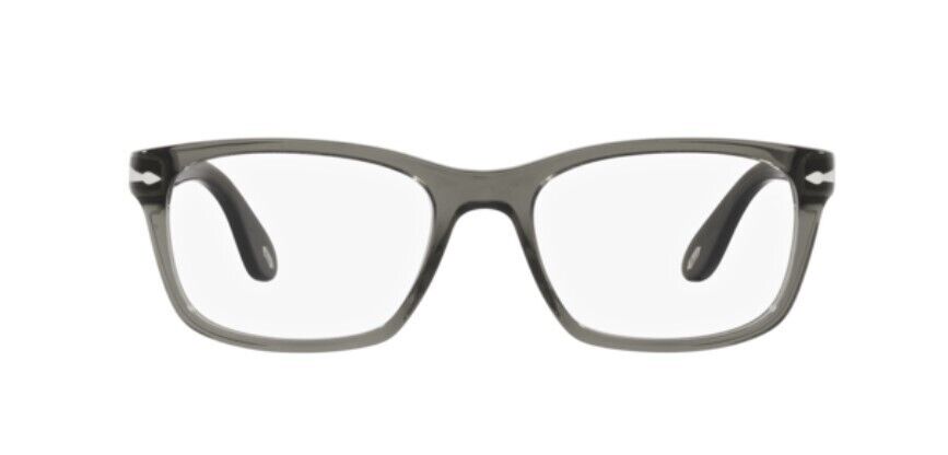Persol 0PO3012V 1103 Taupe Grey Transparent Square Men's Eyeglasses