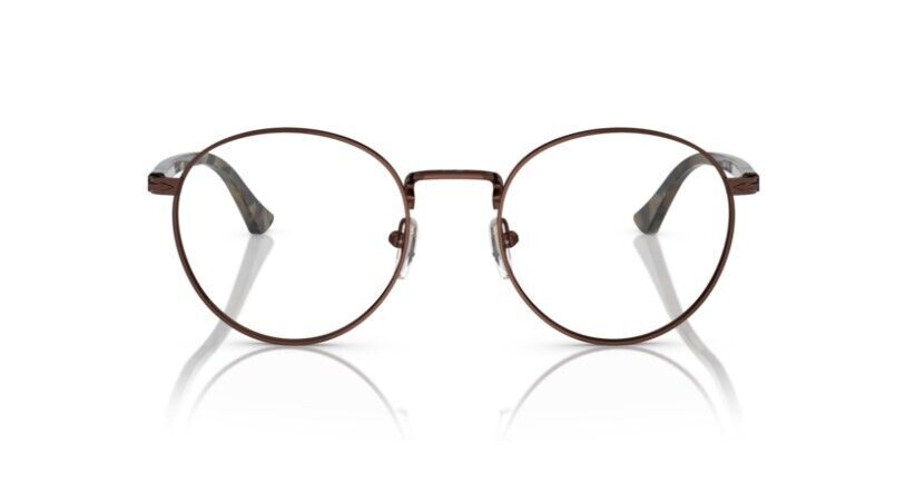 Persol 0PO1008V 1148 Brown/Brown tortoise Round Unisex Eyeglasses