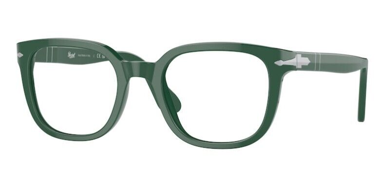 Persol 0PO3263V 1171 Solid Green Square Unisex Eyeglasses